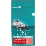 Purina ONE Bifensis sterilcat losos a pšenice 1,5 kg – Zboží Dáma