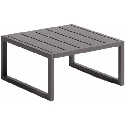 Kave Home Comova 60 x 60 cm Černý kovový zahradní stolek – Hledejceny.cz