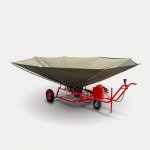 Agras deštníkový sběrač setřásaného ovoce průměr 4,0 m s ventilátorem – Sleviste.cz