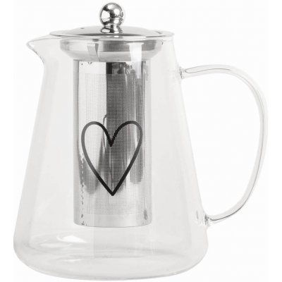 Eulenschnitt Heart 1,2 l čirá barva sklo – Zboží Mobilmania