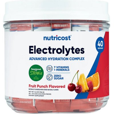 Nutricost Electrolytes Hydration 156 g – Zboží Mobilmania