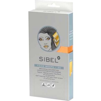 Sibel Papírky pro barvení 200 ks - 9,5 cm x 20 cm - zlaté 4333051 – Zboží Dáma