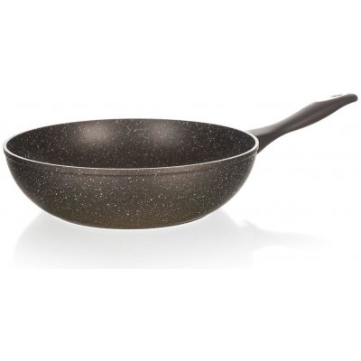 Banquet Wok s nepřilnavým povrchem Premium Dark Brown 28 x 7,8 cm – Zbozi.Blesk.cz