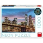 Dino New York neon 1000 dílků – Zboží Dáma