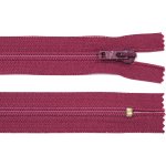 WICO Spirálový zip no.5 nerozepínací 25cm vínový – Hledejceny.cz