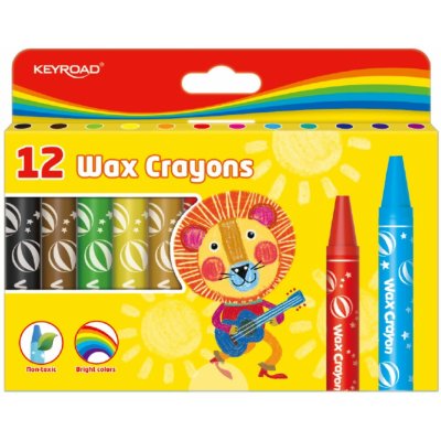 Keyroad Voskové pastely 12ks 14mm – Zboží Dáma