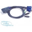 Aten CS-62US DataSwitch elektronický 2:1 (kláv.,VGA,myš,audio) USB