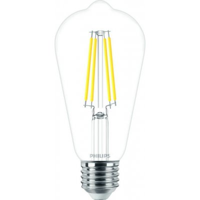 Philips LED žárovka MASTER Value LEDBulb D 5.9-60W E27 927 ST64 CL G – Hledejceny.cz