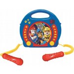 Lexibook Tlapková patrola CD přehrávač s mikrofonem – Sleviste.cz
