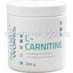 NutriWorks L-Carnitine 200 g – Zbozi.Blesk.cz