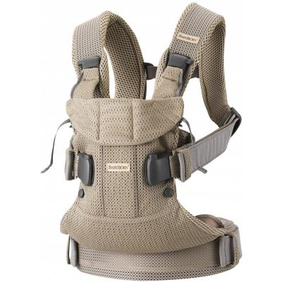 NOSÍTKO BABYBJORN ONE AIR 3D MESH ŠEDO-BÉŽOVÉ – Zboží Mobilmania
