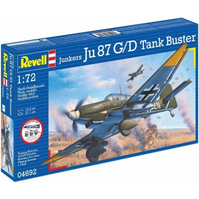 Revell Junkers JU 87 G/D Tank Buster 1:72 – Hledejceny.cz
