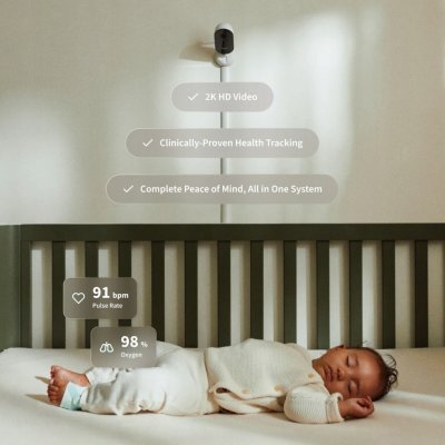 Owlet Dream Duo Chytrá ponožka + Kamera Cam 2 matně růžová – Zboží Dáma