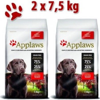 Applaws Dog Adult Large Breed Chicken 2 x 7,5 kg