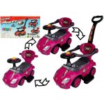 LEAN CARS s rodičovskou rukojetí Mega Car 3v1 růžová – Hledejceny.cz