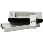 Dynavox Velvet Record Brush Grey: Semišový kartáč na LP s nylonovým kartáčkem pro hrot přenosky – Sleviste.cz