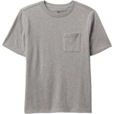 Gap FRCH ORIGINAL LOGO Chlapecké tričko šedá – Zboží Dáma