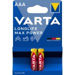 Varta Longlife Max Power AAA 2ks 4703101412 – Hledejceny.cz