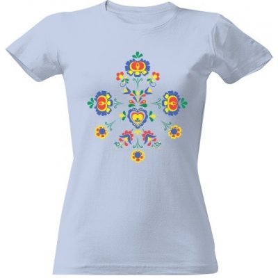 Tričko s potiskem Folklórní ornament bílá – Hledejceny.cz