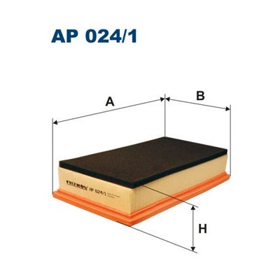 Vzduchový filtr FILTRON AP 024/1 – Hledejceny.cz