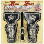 Villa Wild west kovbojský set 3V1 černý – Zboží Dáma
