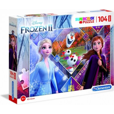 Clementoni MAXI Frozen II 23739 104 dílků – Zboží Mobilmania