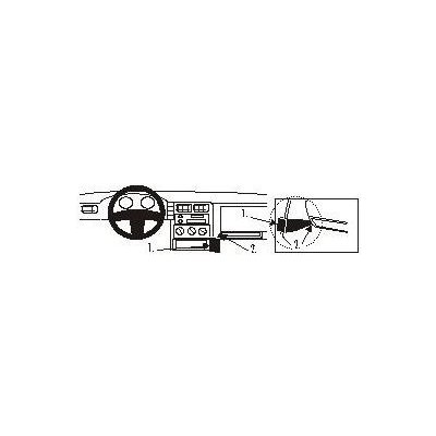 Brodit ProClip montážní konzole na palubní desku pro Volkswagen Caddy Van/Combi 96-97, 852530 – Zbozi.Blesk.cz