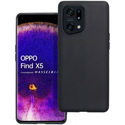 Pouzdro Case4Mobile Silikonové MATT OPPO Find X5 - černé – Zboží Mobilmania