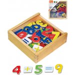 Viga Dřevěné magnetky čísla – Sleviste.cz