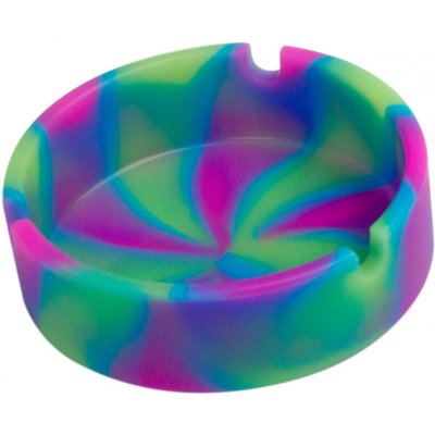Bezdoteku Nezničitelný silikonový popelník Multicolor – Zboží Dáma