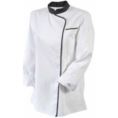 Robur Expression Dámský dlouhý rukáv bílý s černým lemem XL – Zboží Dáma