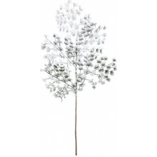 Větvička mini borovice zasněžená - 65 cm