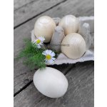 Dřevěné vajíčko k dekoracím ø 5 cm – Hledejceny.cz