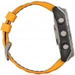 Garmin Fenix 8 AMOLED 51mm Sapphire Titanium Graphite/Orange 010-02905-11 – Zboží Živě