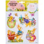 Velikonoční okenní folie 3ks, 240x184mm – Hledejceny.cz