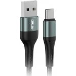 USB kabel USB-A / USB-C 3A 100cm opletený – Zboží Živě
