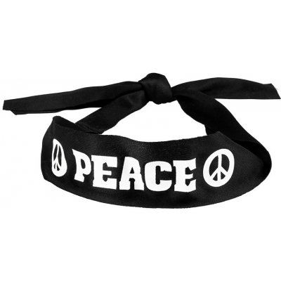 Boland Šátek Hippie s nápisem Peace – Zboží Dáma