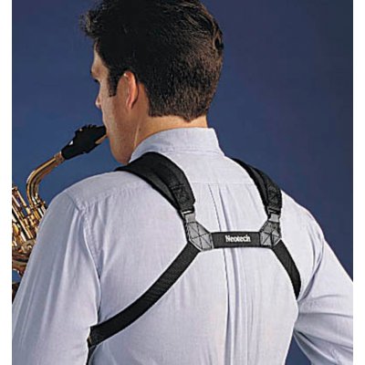 Neotech-popruh pro saxofon Soft Harness Junior-černá, délka 21 - 31,2 cm – Zboží Mobilmania