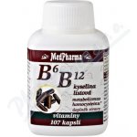 MedPharma B6 B12+kyselina listová 107 kapslí – Hledejceny.cz