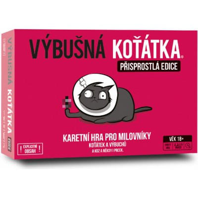 Asmodee Výbušná koťátka: Přisprostlá edice – Zboží Mobilmania