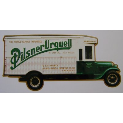 Plechová retro cedule / plakát - Pilsner Urquell IV Provedení:: Plechová cedule A4 cca 30 x 20 cm