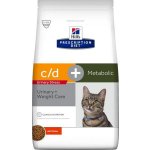 Hill's Pet Nutrition Prescription Diet Feline C/D Dry Urinary Stress Metabolic 1,5 kg
