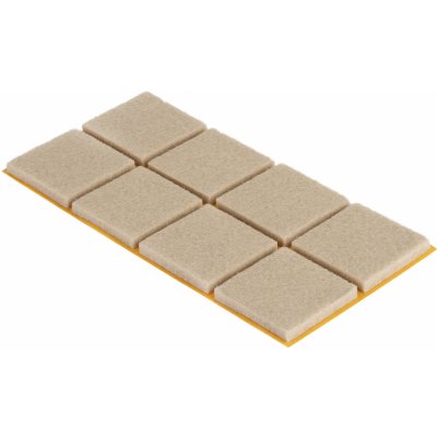 Walteco Filcové podložky 35x35mm, samolepicí, béžové, 8 ks , 85221 – Hledejceny.cz