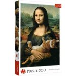 Trefl Mona Lisa s kočkou 500 dílků – Hledejceny.cz