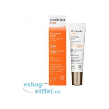 Sesderma C-Vit AX+ oční krém proti otokům a tmavým kruhům Vitamin C Antiox Booster Sysem 15 ml