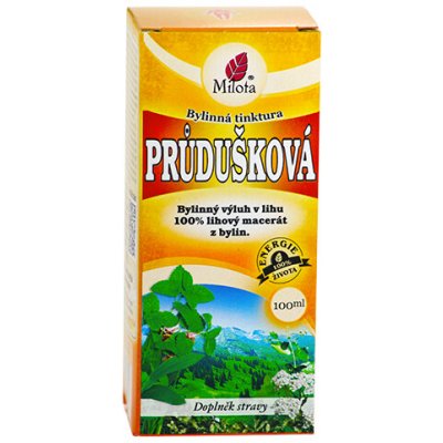 Milota Průdušková Bylinná tinktura 100 ml – Hledejceny.cz