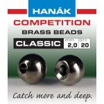 Hanák Competition Klasické Mosazné Hlavičky Černé Niklové 2 mm – Hledejceny.cz