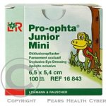 Okluzor náplast Pro-ophta Junior Mini 6.5 x 5.4 cm/100 ks – Zbozi.Blesk.cz