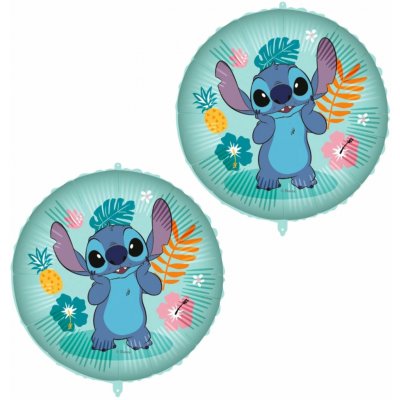 GODAN Balón foliový Stitch Hawaii, 46 cm – Zbozi.Blesk.cz
