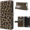 Pouzdro a kryt na mobilní telefon Huawei Pouzdro TVC s leopardím vzorem Huawei Ascend G6 4G